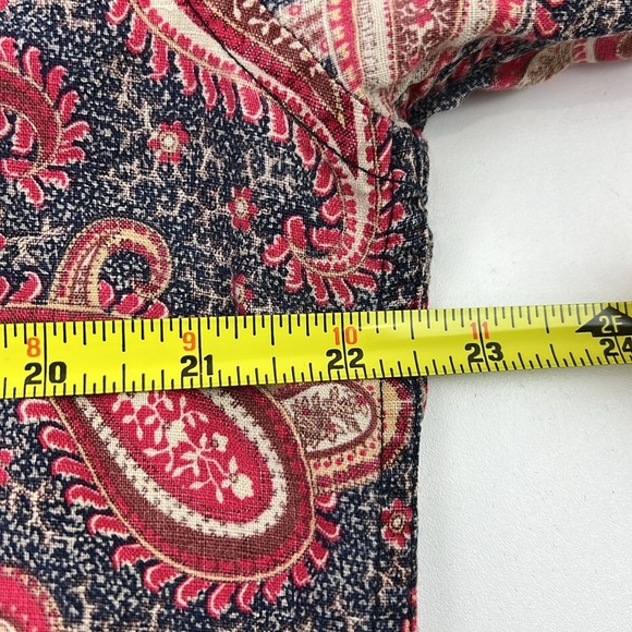 Tommy Hilfiger Men's LS Paisley Button Down Shirt - Picture 5 of 7